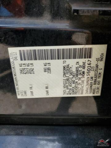 1N4AL2AP6CN560167 2012 NISSAN ALTIMA photo no. 13