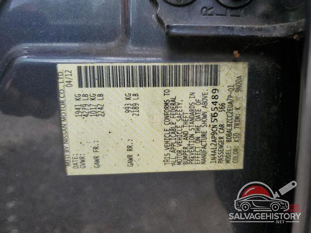 1N4AL2AP9CN565489 2012 NISSAN ALTIMA photo no. 12