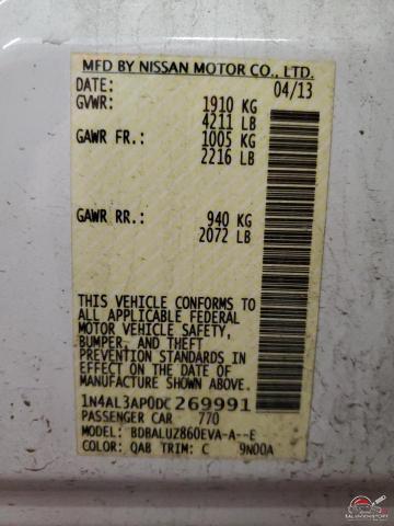 1N4AL3AP0DC269991 2013 NISSAN ALTIMA photo no. 12