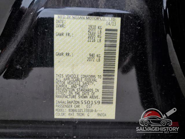 1N4AL3AP2DN550159 2013 NISSAN ALTIMA photo no. 13