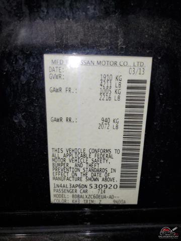 1N4AL3AP6DN530920 2013 NISSAN ALTIMA photo no. 12