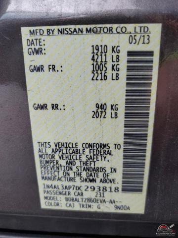 1N4AL3AP7DC293818 2013 NISSAN ALTIMA photo no. 12