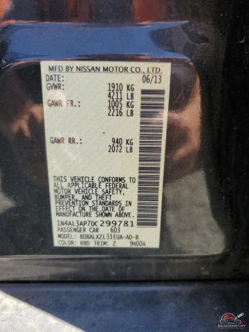 1N4AL3AP7DC299781 2013 NISSAN ALTIMA photo no. 12