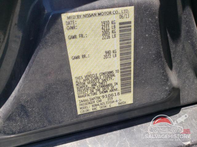 1N4AL3AP7DC910618 2013 NISSAN ALTIMA photo no. 12