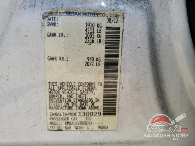 1N4AL3APXDC130029 2013 NISSAN ALTIMA photo no. 12