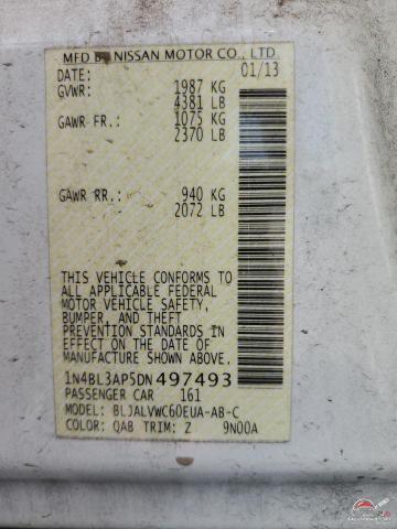 1N4BL3AP5DN497493 2013 NISSAN ALTIMA photo no. 13