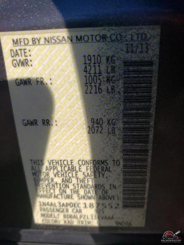 1N4AL3AP0EC187552 2014 NISSAN ALTIMA photo no. 12