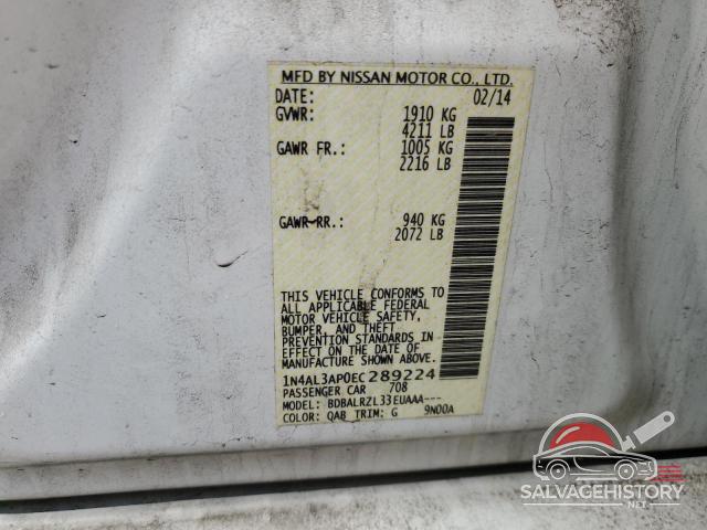 1N4AL3AP0EC289224 2014 NISSAN ALTIMA photo no. 13