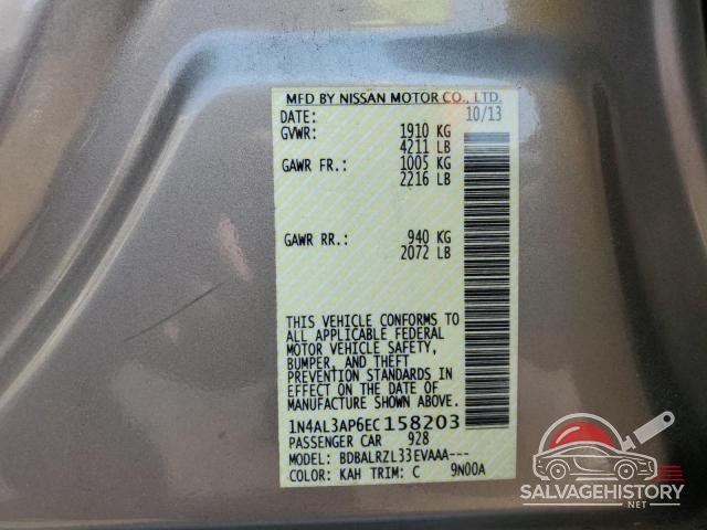 1N4AL3AP6EC158203 2014 NISSAN ALTIMA photo no. 12