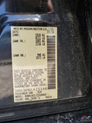 1N4AL3AP8EC425146 2014 NISSAN ALTIMA photo no. 12