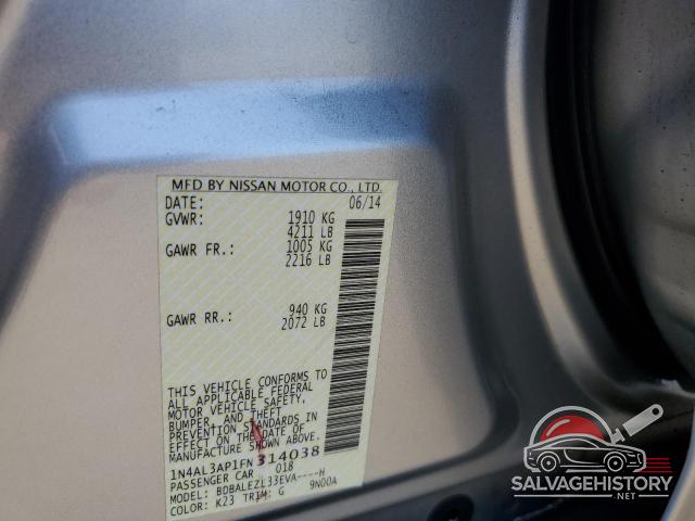 1N4AL3AP1FN314038 2015 NISSAN ALTIMA photo no. 12