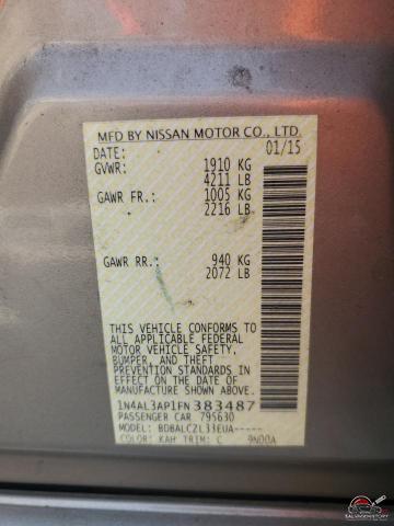 1N4AL3AP1FN383487 2015 NISSAN ALTIMA photo no. 12