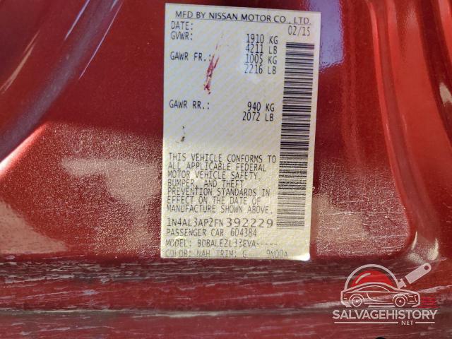 1N4AL3AP2FN392229 2015 NISSAN ALTIMA photo no. 12