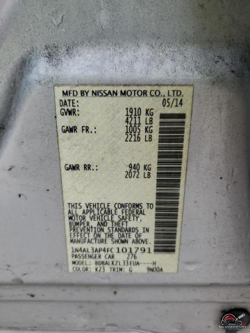 1N4AL3AP4FC101791 2015 NISSAN ALTIMA photo no. 13