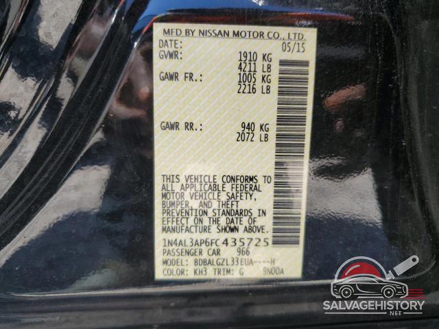 1N4AL3AP6FC435725 2015 NISSAN ALTIMA photo no. 12
