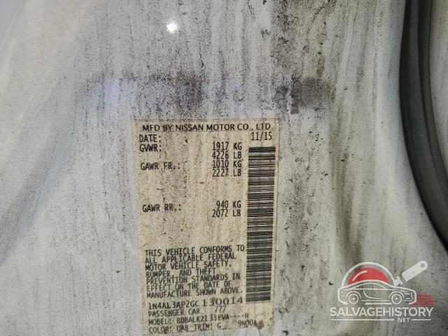 1N4AL3AP2GC130014 2016 NISSAN ALTIMA photo no. 12