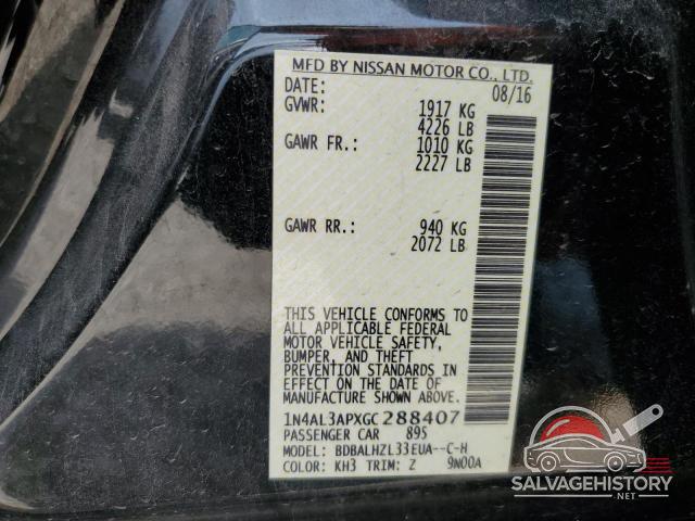 1N4AL3APXGC288407 2016 NISSAN ALTIMA photo no. 12