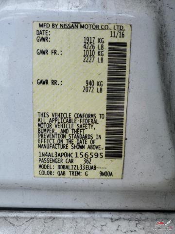 1N4AL3AP0HC156595 2017 NISSAN ALTIMA photo no. 13