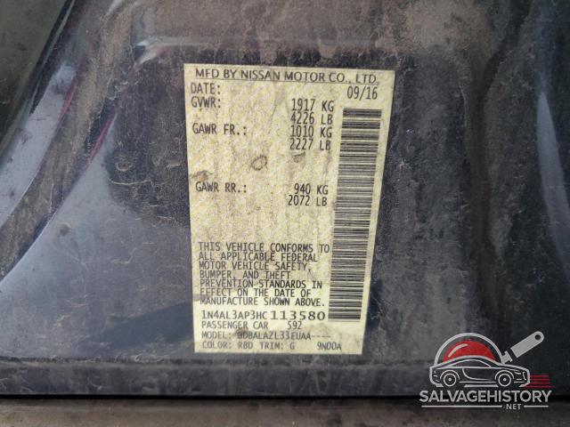 1N4AL3AP3HC113580 2017 NISSAN ALTIMA photo no. 12