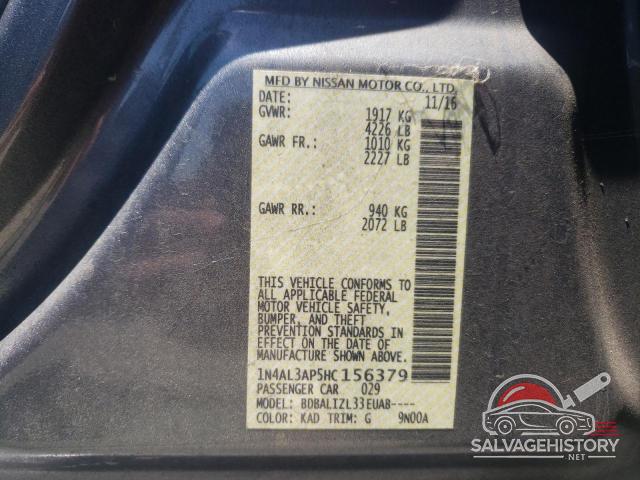 1N4AL3AP5HC156379 2017 NISSAN ALTIMA photo no. 12