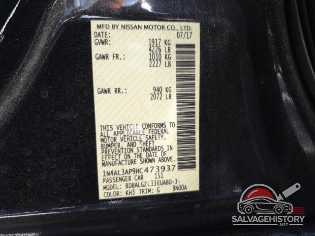 1N4AL3AP9HC473937 2017 NISSAN ALTIMA photo no. 12