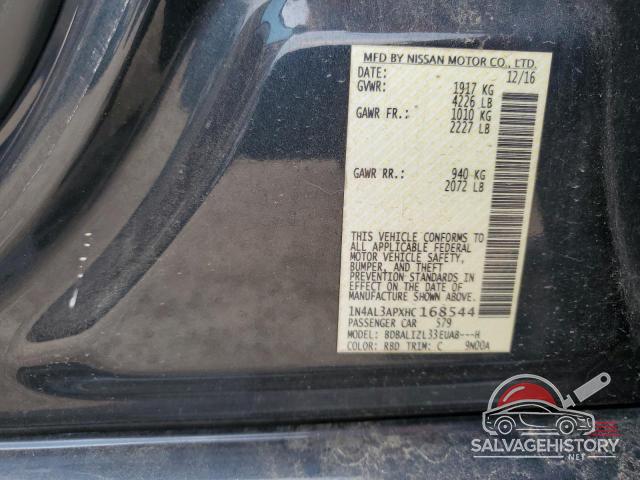 1N4AL3APXHC168544 2017 NISSAN ALTIMA photo no. 12