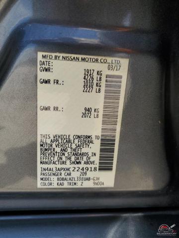 1N4AL3APXHC224918 2017 NISSAN ALTIMA photo no. 12