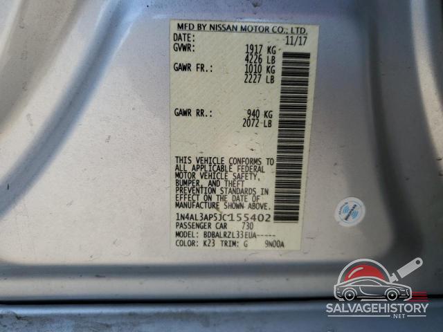 1N4AL3AP5JC155402 2018 NISSAN ALTIMA photo no. 12