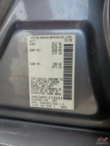 1N4AL3AP6JC223643 2018 NISSAN ALTIMA photo no. 13
