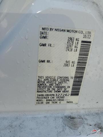 1N4BL4BV4PN327262 2023 NISSAN ALTIMA photo no. 12