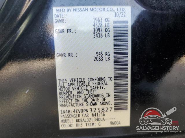 1N4BL4EV0PN325827 2023 NISSAN ALTIMA photo no. 13