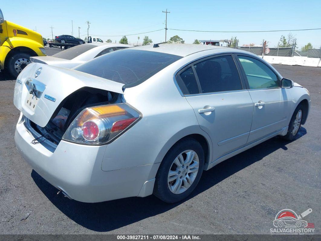 1N4CL2AP1BC118061 2011 NISSAN ALTIMA HYBRID photo no. 4