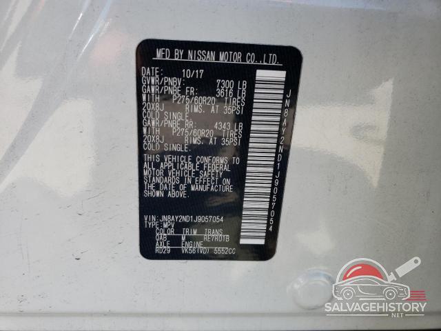 JN8AY2ND1J9057054 2018 NISSAN ARMADA photo no. 13