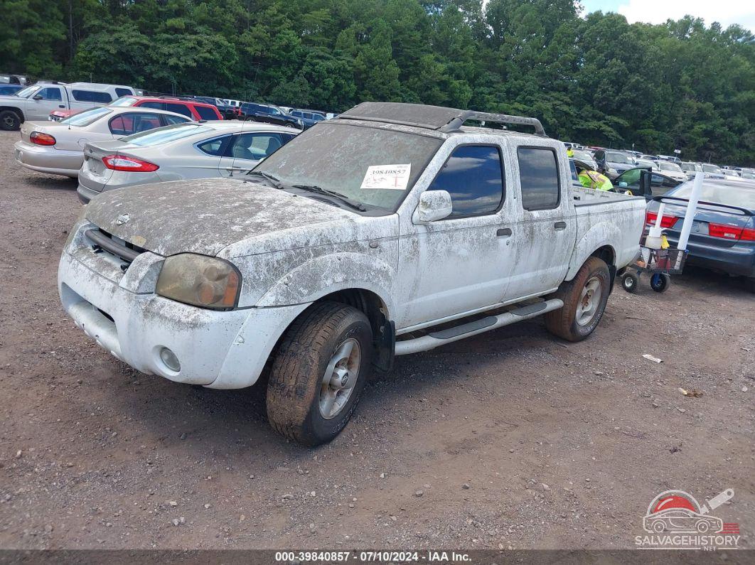 1N6ED27Y01C321633 2001 NISSAN FRONTIER 4WD photo no. 2