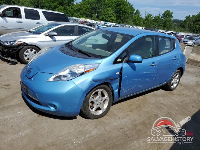 JN1AZ0CP7CT015426 2012 NISSAN LEAF photo no. 2