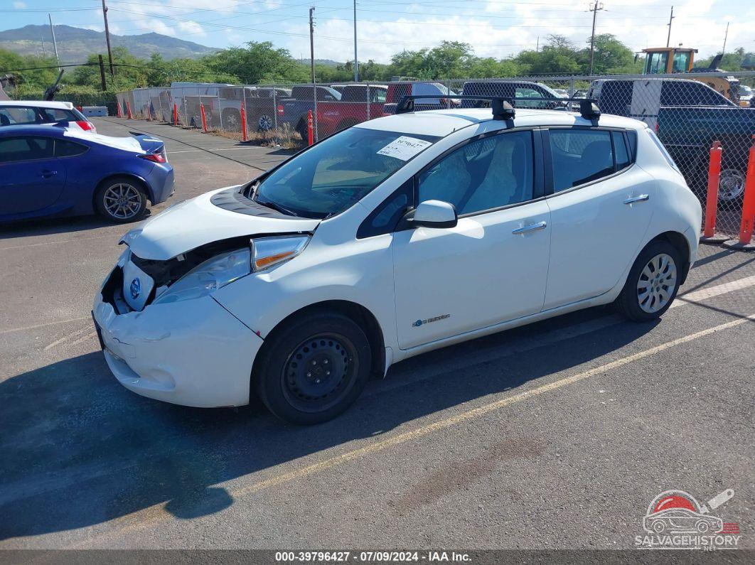 1N4AZ0CP4FC306392 2015 NISSAN LEAF photo no. 2