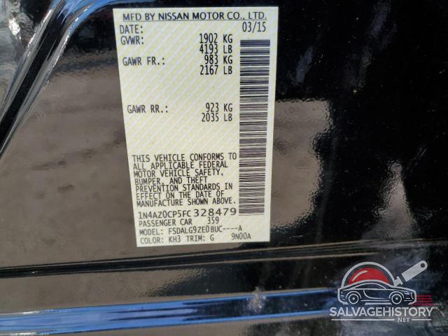 1N4AZ0CP5FC328479 2015 NISSAN LEAF photo no. 12