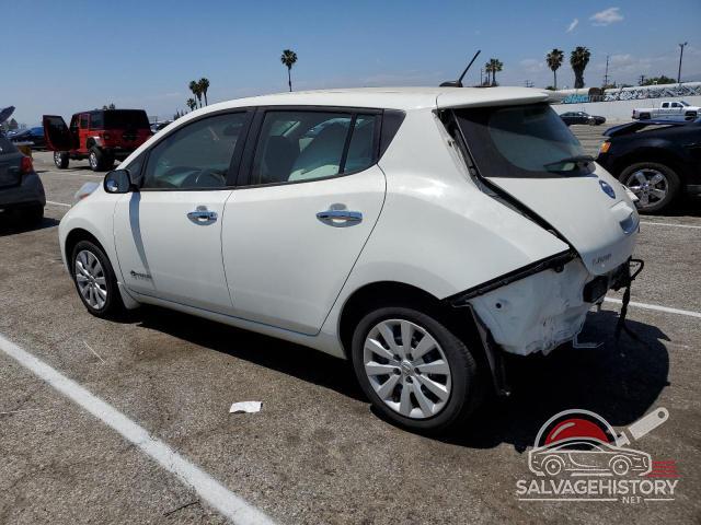 1N4AZ0CPXFC331457 2015 NISSAN LEAF photo no. 2