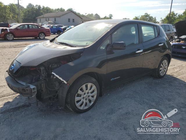 1N4BZ0CP5HC302116 2017 NISSAN LEAF photo no. 2