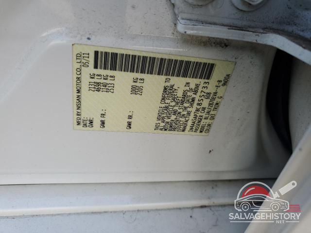 1N4AA5AP7BC855733 2011 NISSAN MAXIMA photo no. 12