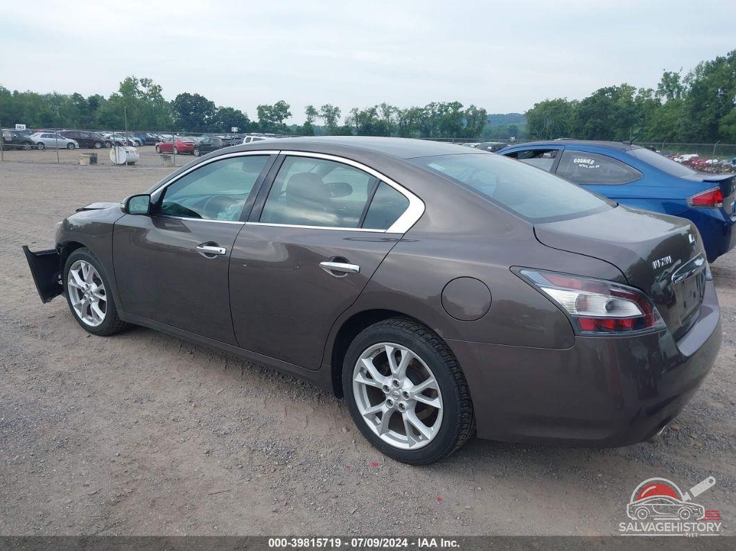 1N4AA5AP6DC834567 2013 NISSAN MAXIMA photo no. 3