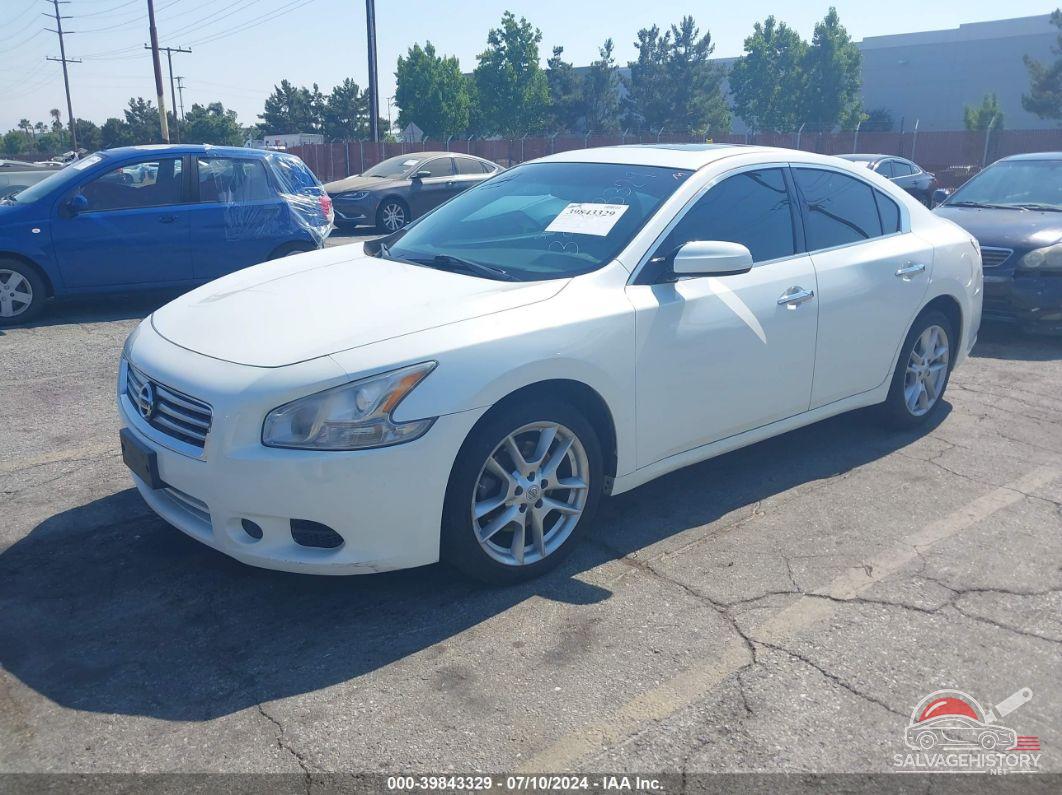 1N4AA5AP6EC451746 2014 NISSAN MAXIMA photo no. 2