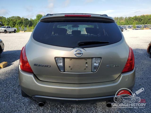JN8AZ08WX5W406671 2005 NISSAN MURANO photo no. 6