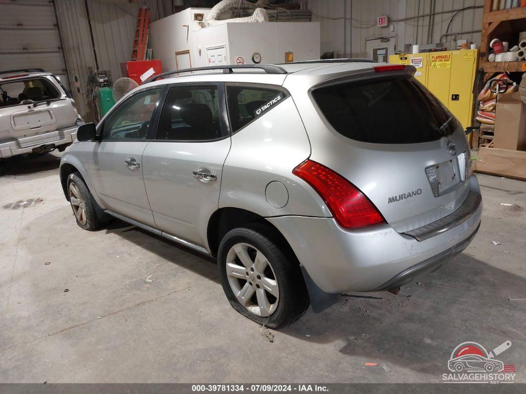 JN8AZ08W27W605927 2007 NISSAN MURANO photo no. 3