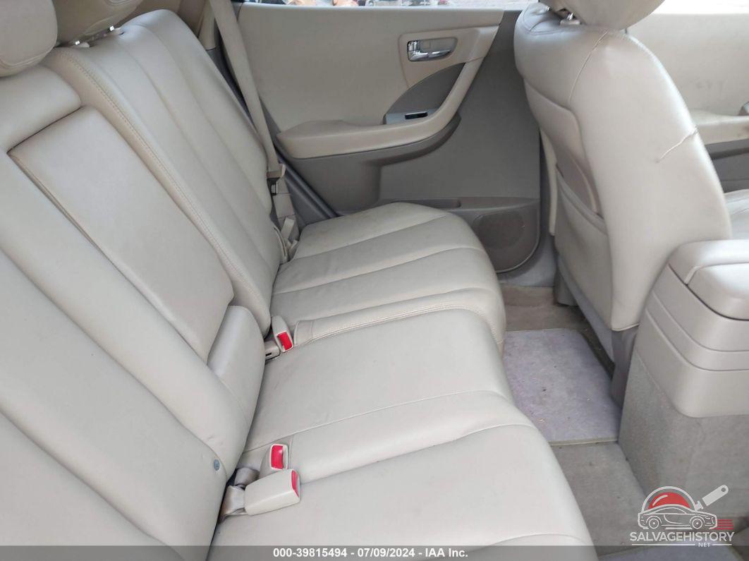 JN8AZ08W47W631574 2007 NISSAN MURANO photo no. 8
