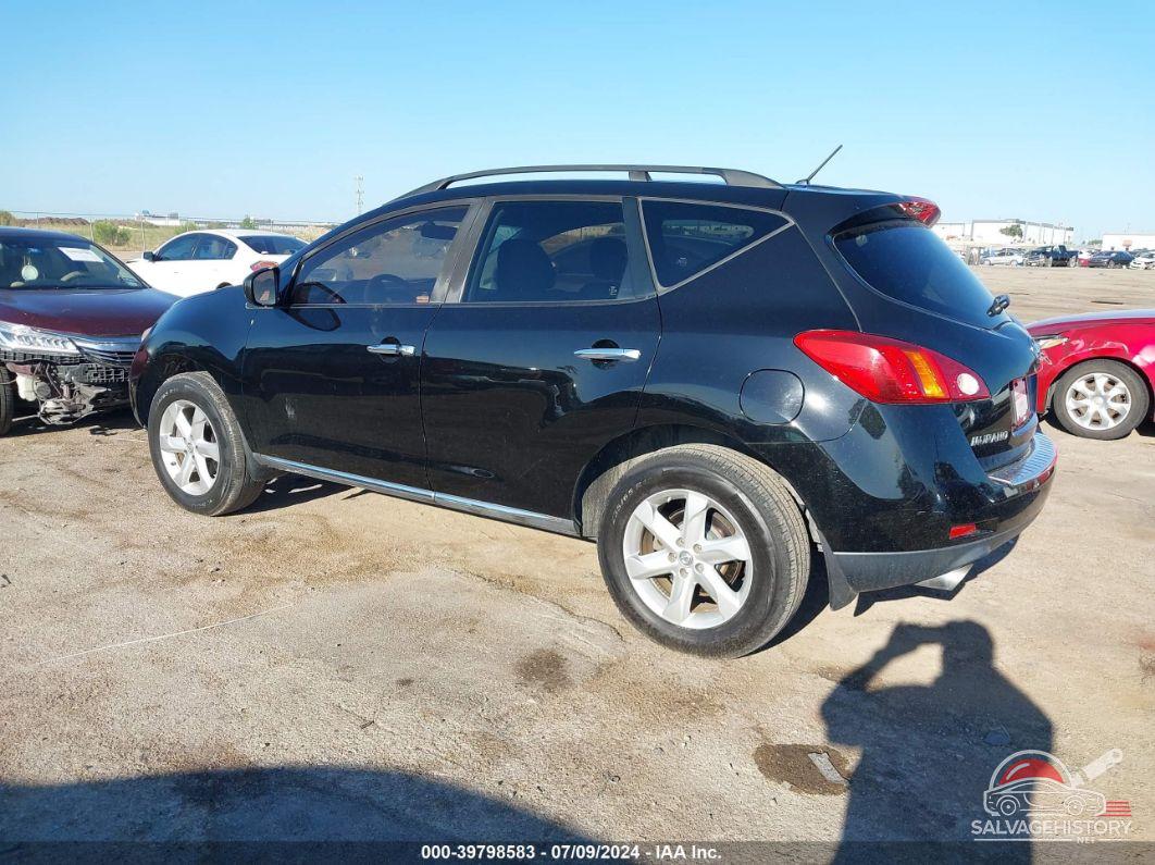 JN8AZ18U19W103398 2009 NISSAN MURANO photo no. 3
