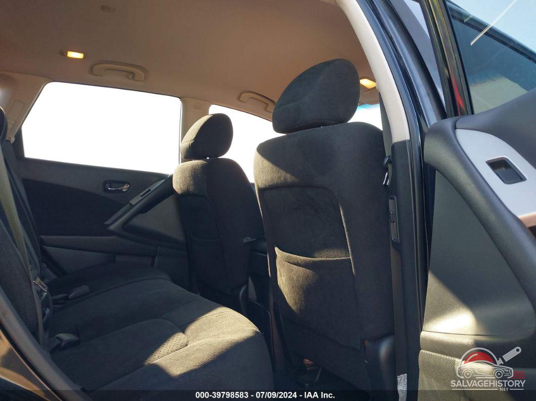 JN8AZ18U19W103398 2009 NISSAN MURANO photo no. 8