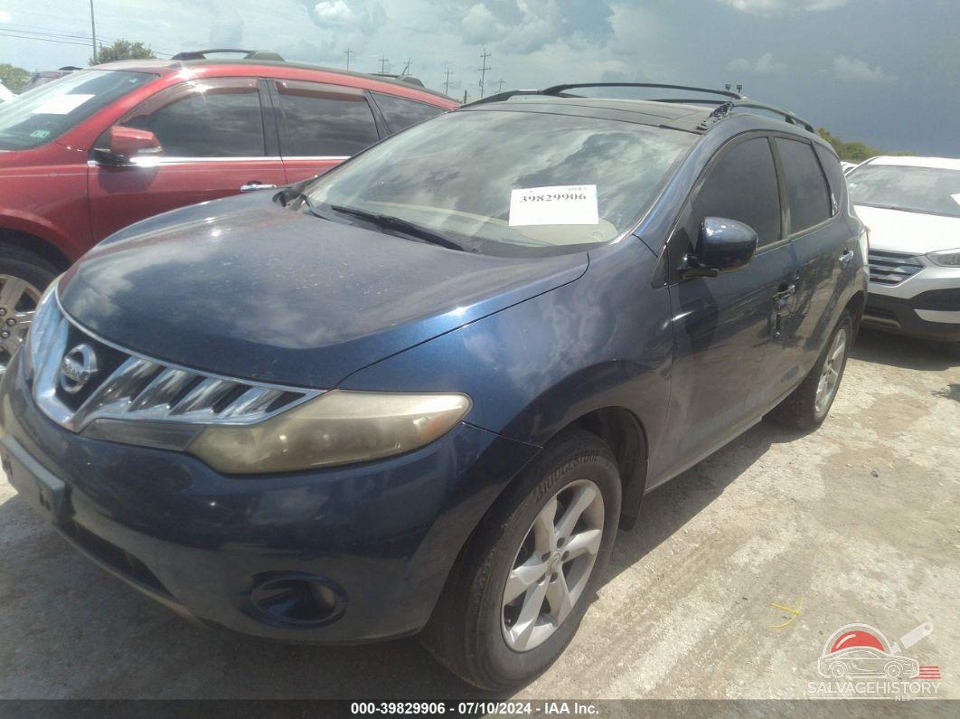 JN8AZ18U89W024424 2009 NISSAN MURANO photo no. 2