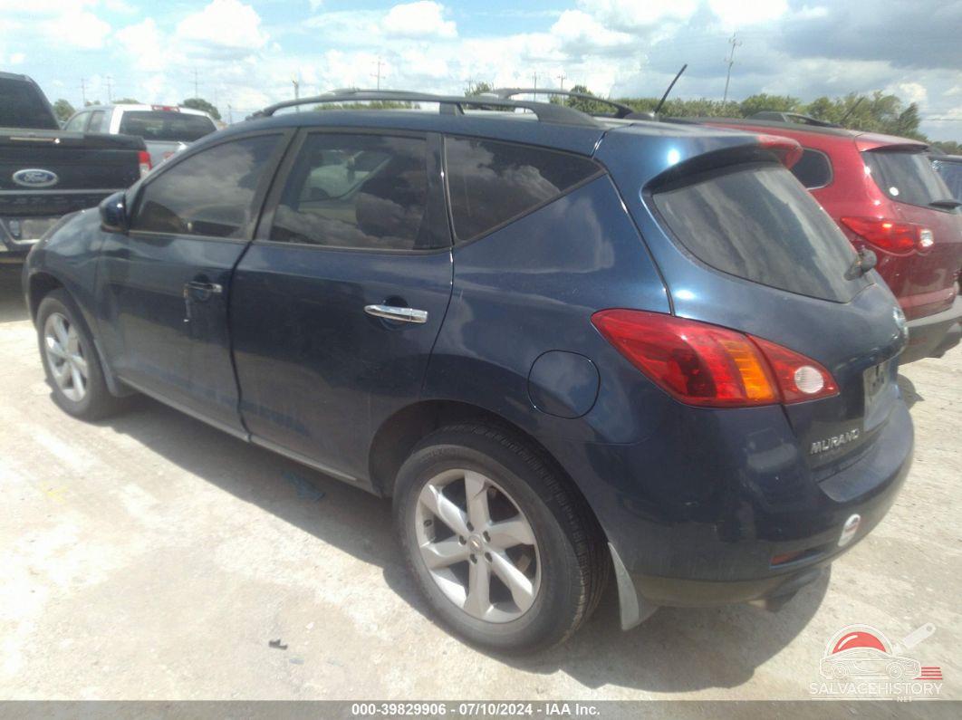 JN8AZ18U89W024424 2009 NISSAN MURANO photo no. 3