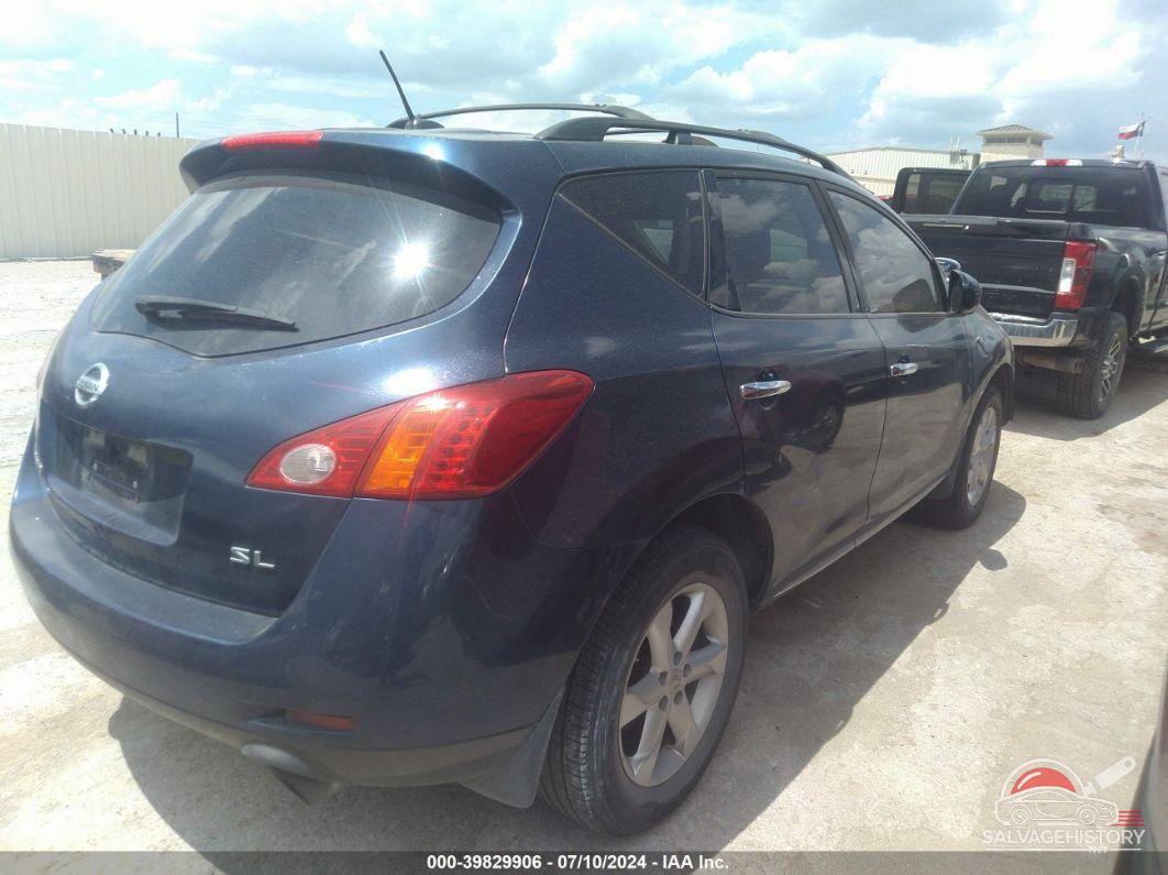 JN8AZ18U89W024424 2009 NISSAN MURANO photo no. 4